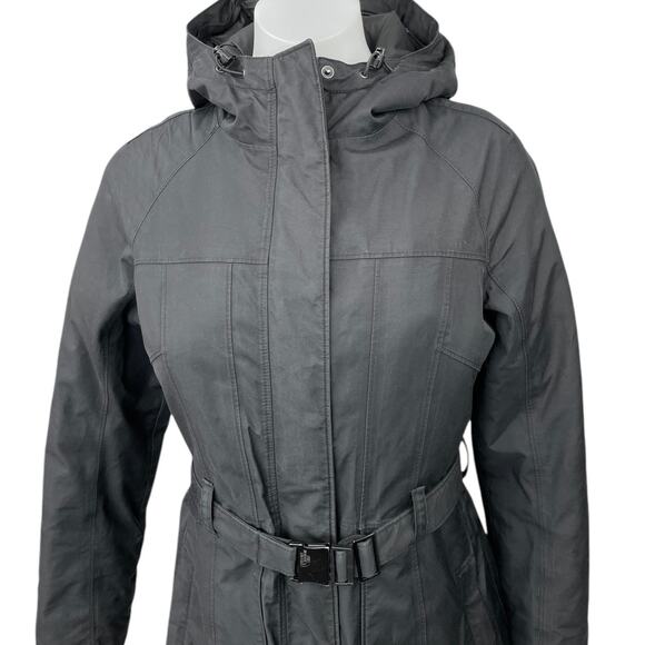 The North Face Women's Black Elsey Parka Hoodie Hooded Winter Coat Jacket Size S - Picture 3 of 6